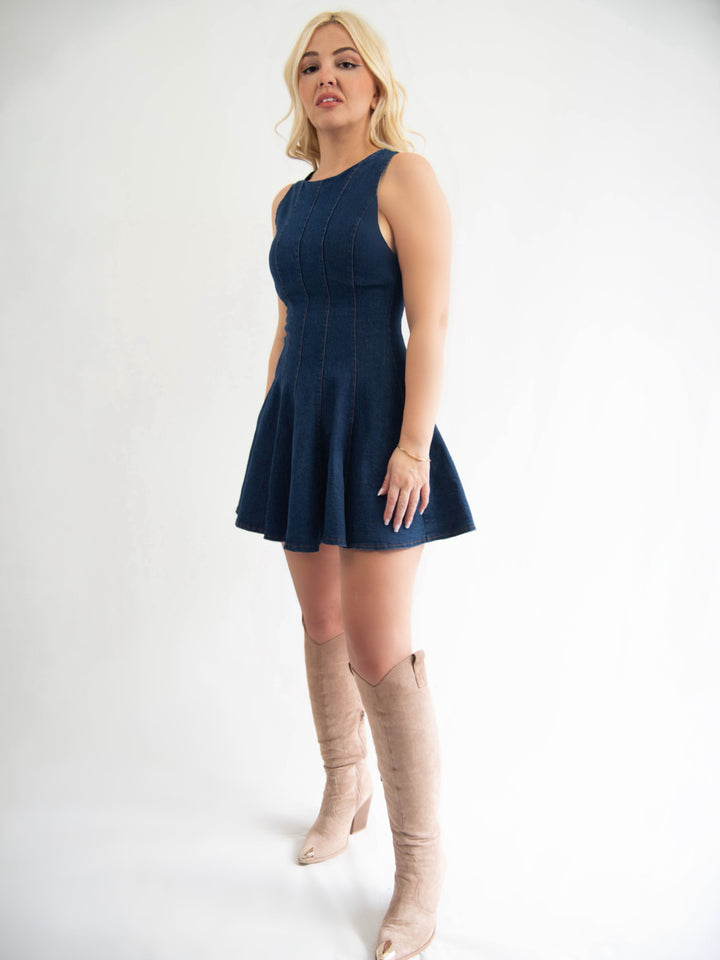 Amour Denim dress
